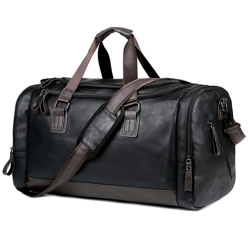 Sac week end homme Cuir Résistant Grande capacité