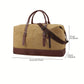 Sac week-end homme toile cuir tendance et durable