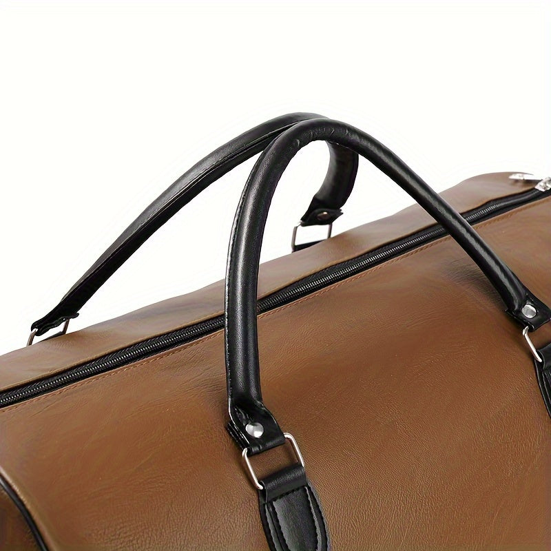Sac week end homme cuir durable grande capacité