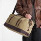 Sac week-end homme toile cuir tendance et durable