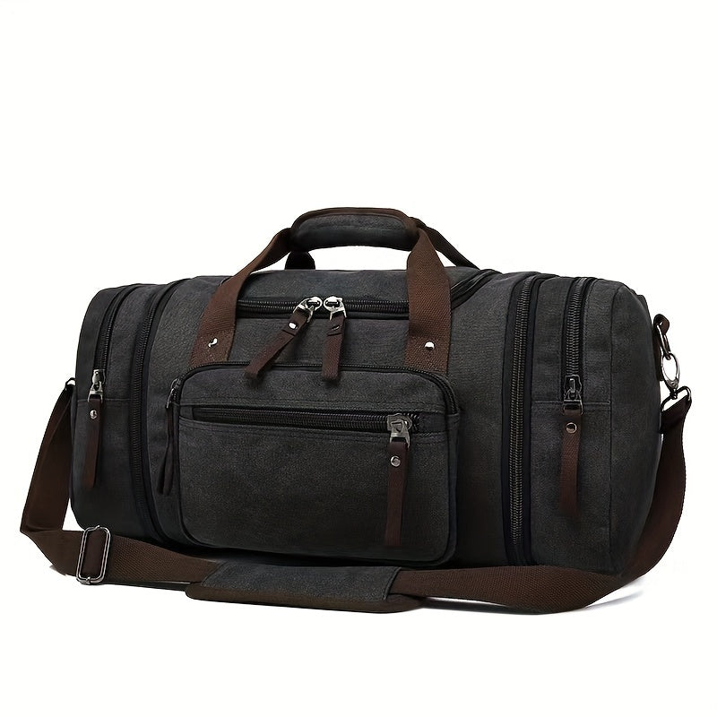 Sac week end homme toile durable grande capacité